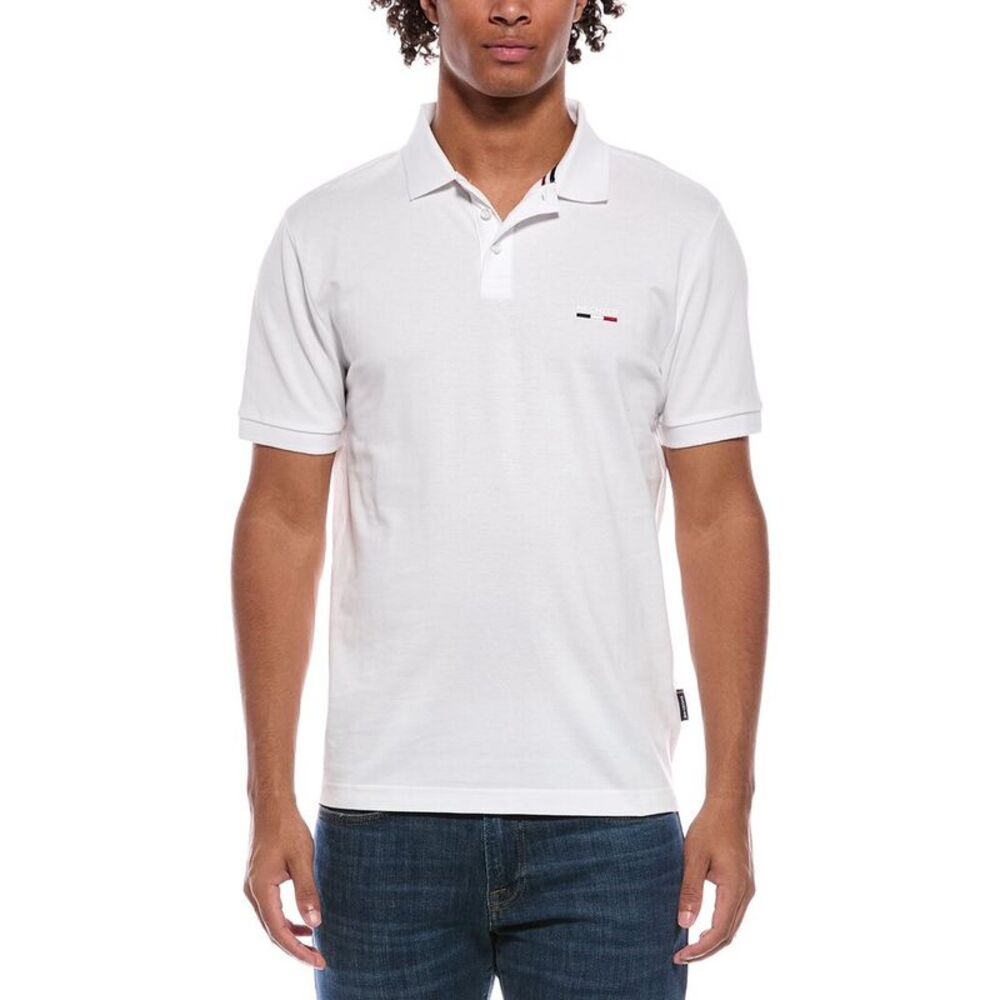 Hechter Mens  Polo Shirt, White